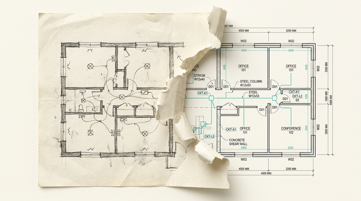 A high-fidelity architectural transformation visual