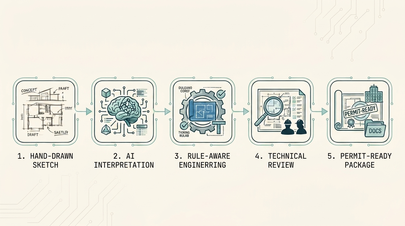 ArchAgent Technical Workflow